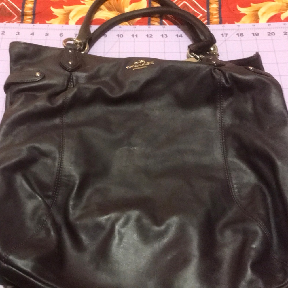 Coach Brown Leather Handbag